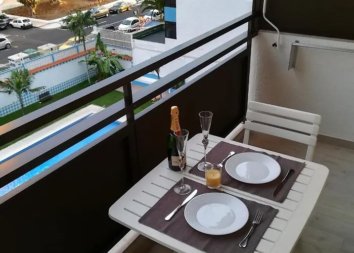 Acogedor Estudio Con Piscina Y Cerca De La Playa *